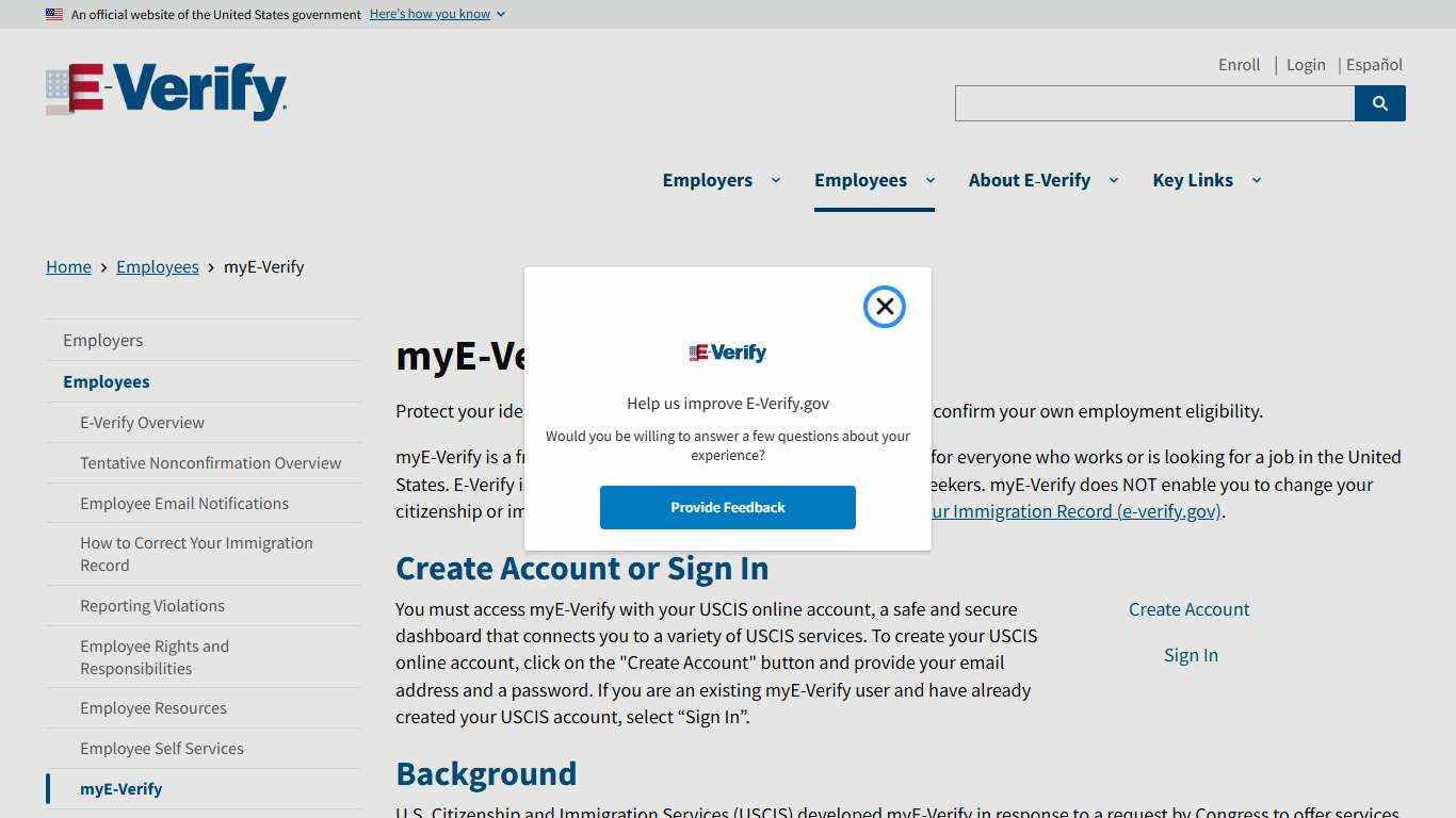 myE-Verify | E-Verify